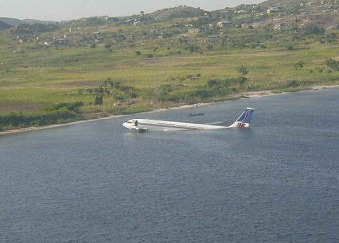 Accident avion dans l’eau