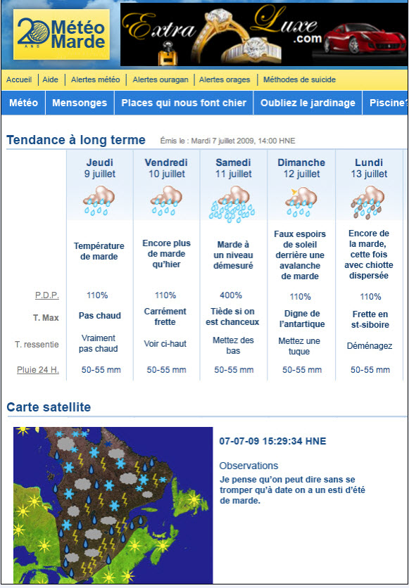 Météo Montréal