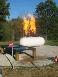 feu propane