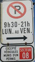 contravention stationnement résident