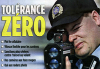 Contravention pour inspection….et cellulaire