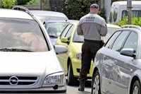 Contravention stationnement et panneau